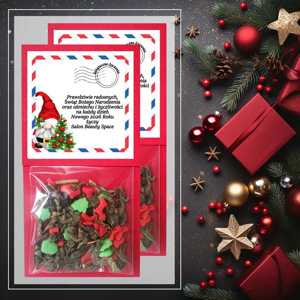 mini prezenciki na święta dla klientek salonów